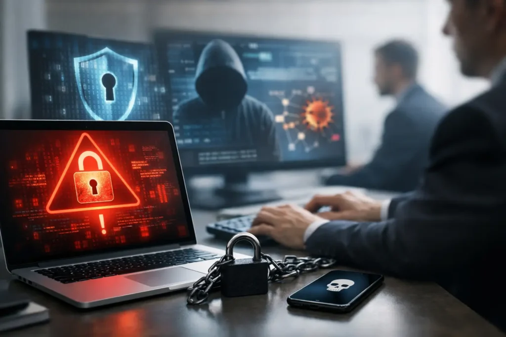 Principais riscos de segurança digital nas empresas