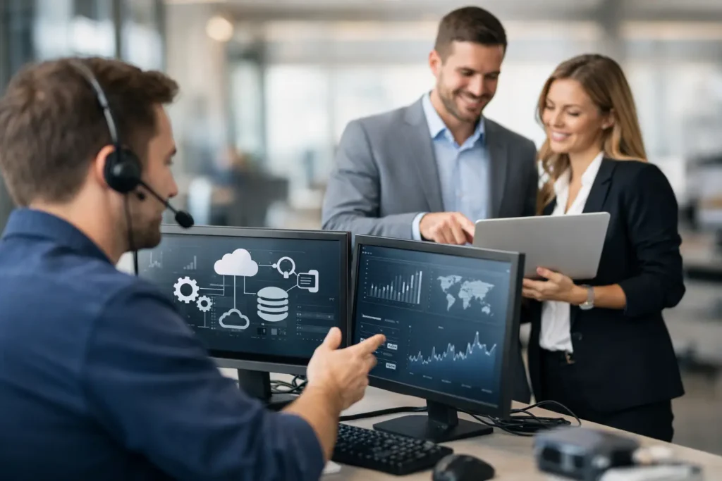 TI terceirizada para empresas em crescimento